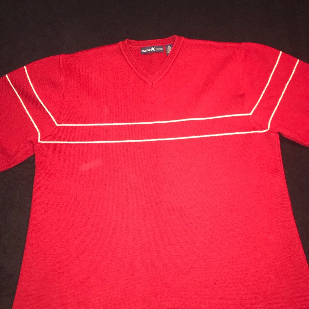 American Eagle XL 100% Merino Wool V-neck Sweater